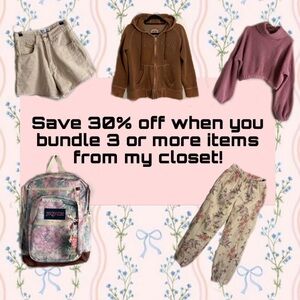 30% off when u Bundle!!